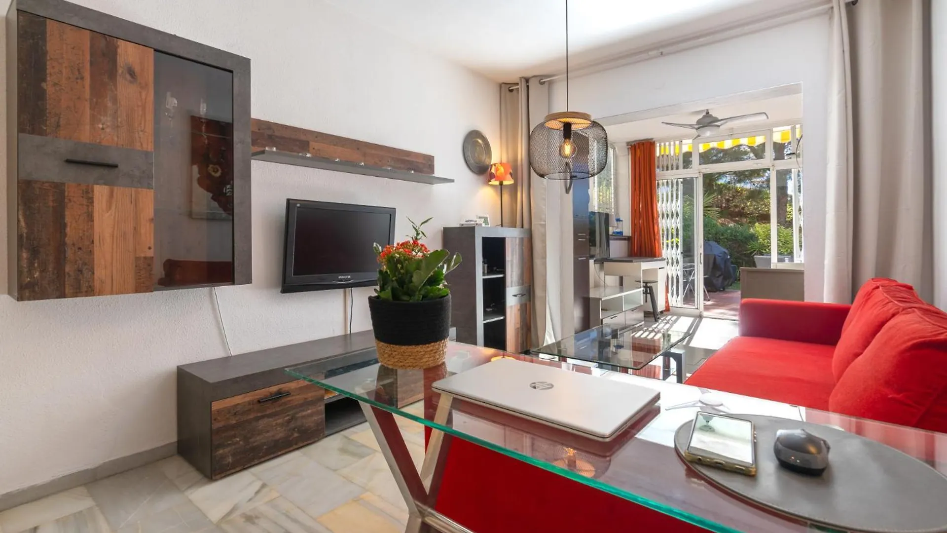 Mijas, Colinas Del Faro, Lovely Terrace Apartment Walking Distance To Beach 0*, Mijas Spain